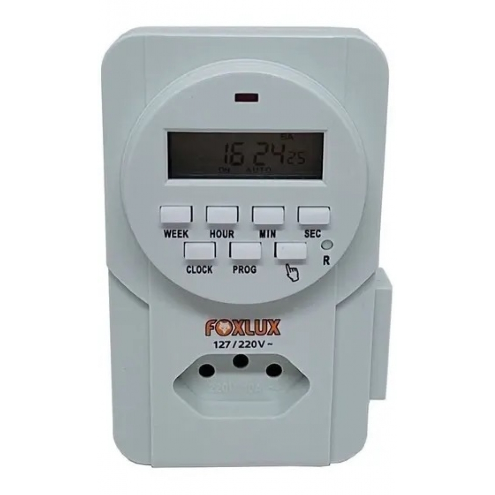 Timer digital bivolt 16.02 foxlux tomada