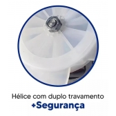VENTILADOR PAREDE 60CM BIVOLT PT REF.602 VENTEX