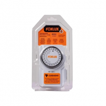 Timer anal. bivolt tomada foxlux cod. 16.01