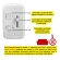 Controle p/vent.teto 2 teclas + regulador br cod.500