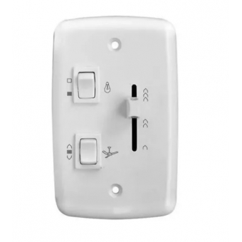 Controle p/vent.teto 2 teclas + regulador br cod.500