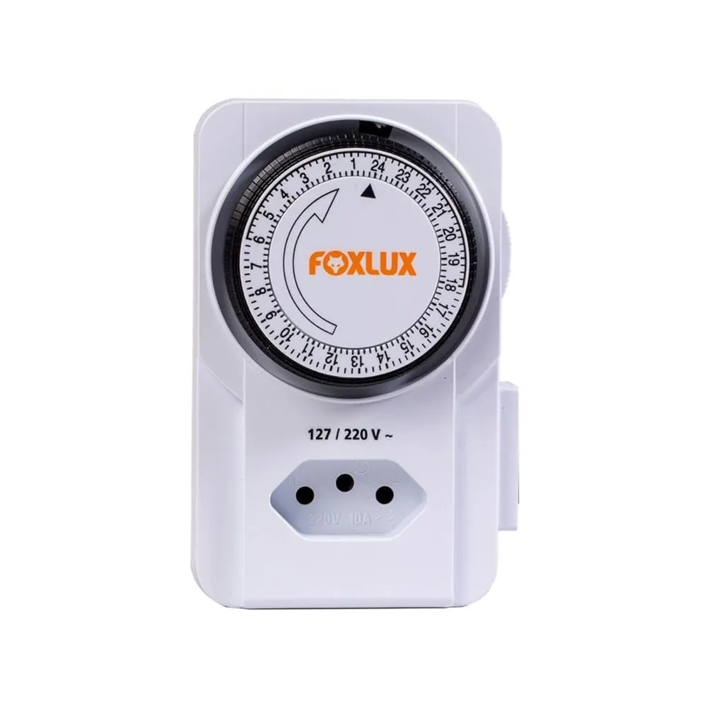Timer anal. bivolt tomada foxlux cod. 16.01