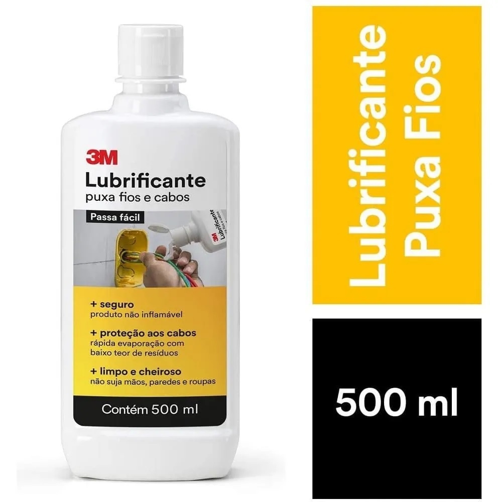 Lubrificante liquido 3m base agua 500ml