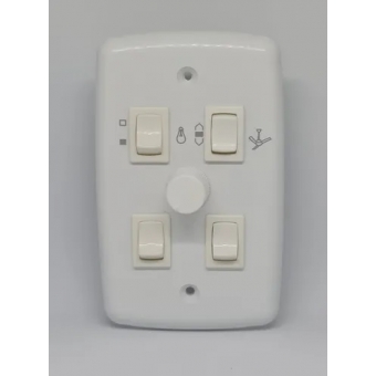 Controle p/vent.teto 3 lamp cod 302