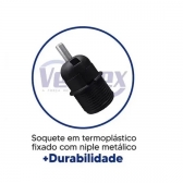 Ventilador de teto ventex yris 3 pas  127v preto / pas pretas (150w) - PRETO COM PAS PRETAS
