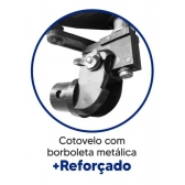 VENTILADOR PAREDE 60CM BIVOLT PT REF.602 VENTEX