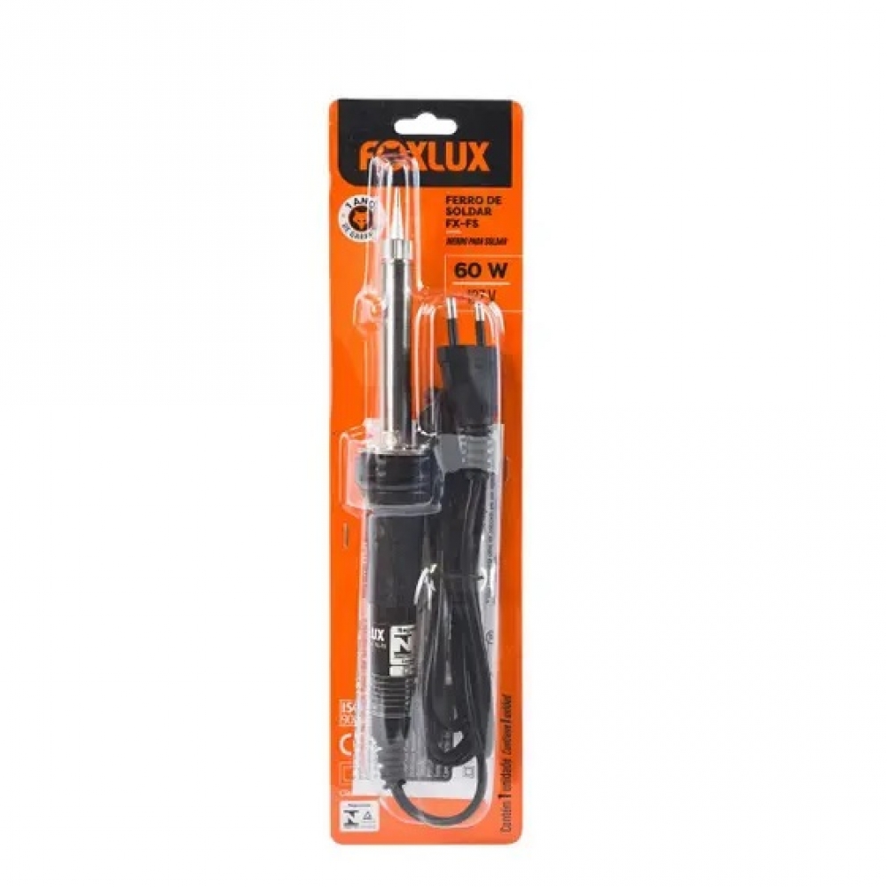 Ferro soldar 60w 127v fox cod 25.03