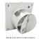 VENTO KIT BRANCO 127V 150MM  TRAMONTINA