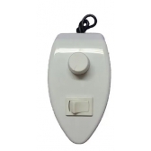 Controle p/vent.teto ext c/dimer cod.3