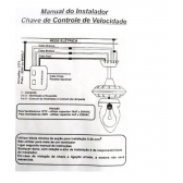 Controle p/vent.teto 2 teclas + regulador br cod.500