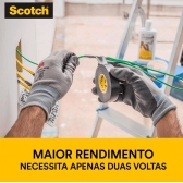 KIT 5 ROLOS FITA ISOLANTE 3M 33+ 20MTS