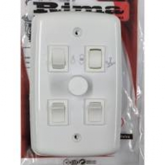 Controle p/vent.teto 3 lamp cod 302