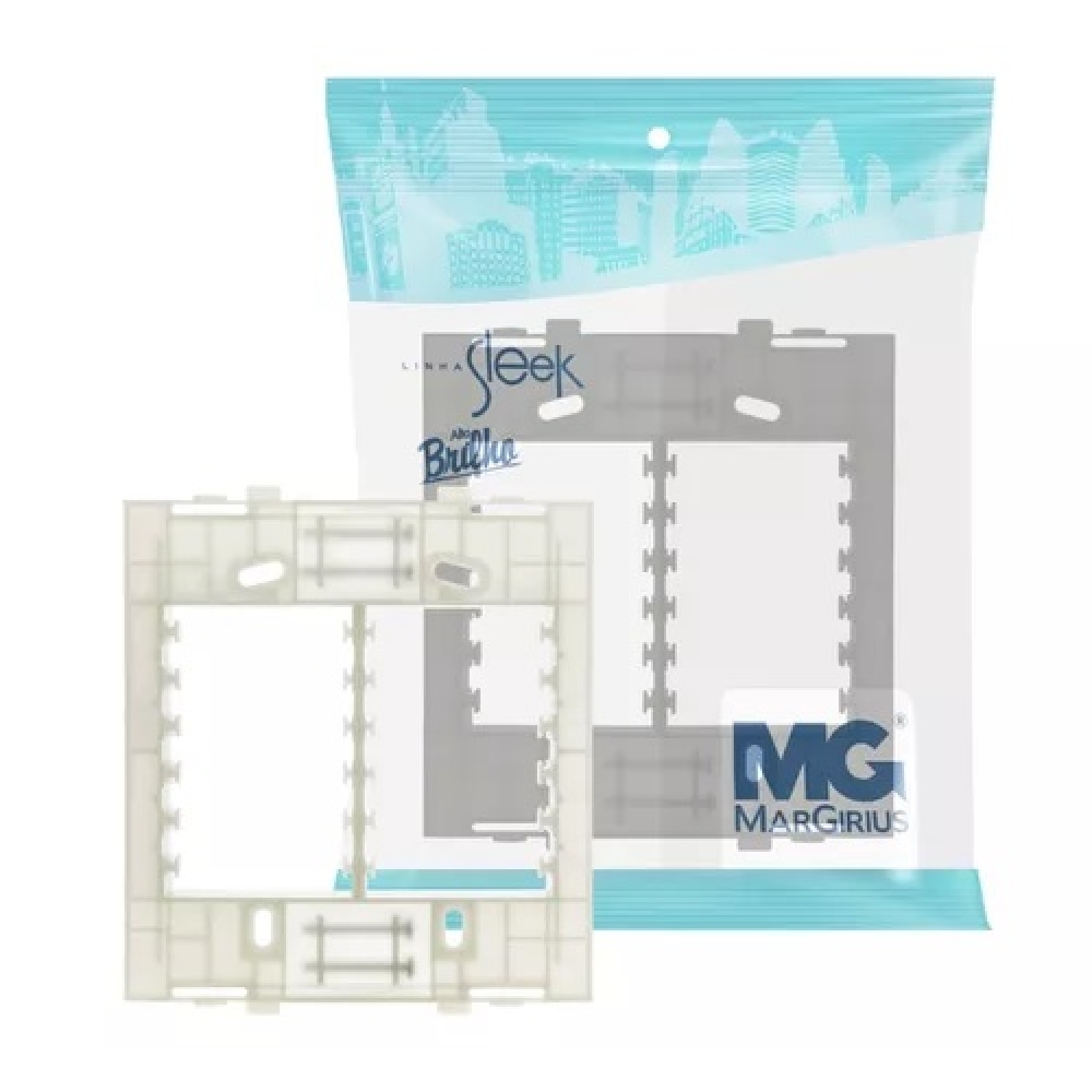 Kit 10 suportes 4x4 sleek mar girius