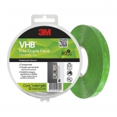 Fita Dupla Face Transparente 19mm x 5M VHB 3m