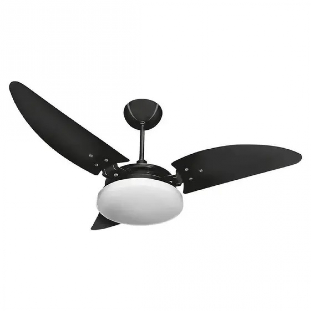 VENTILADOR TETO NINA 127V BRANCO/BRANCO VENTEX (1606) - VENTILADOR TETO NINA 127V PRETO/PRETO VENTEX (1604)