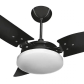 VENTILADOR TETO NINA 127V BRANCO/BRANCO VENTEX (1606) - VENTILADOR TETO NINA 127V PRETO/PRETO VENTEX (1604)